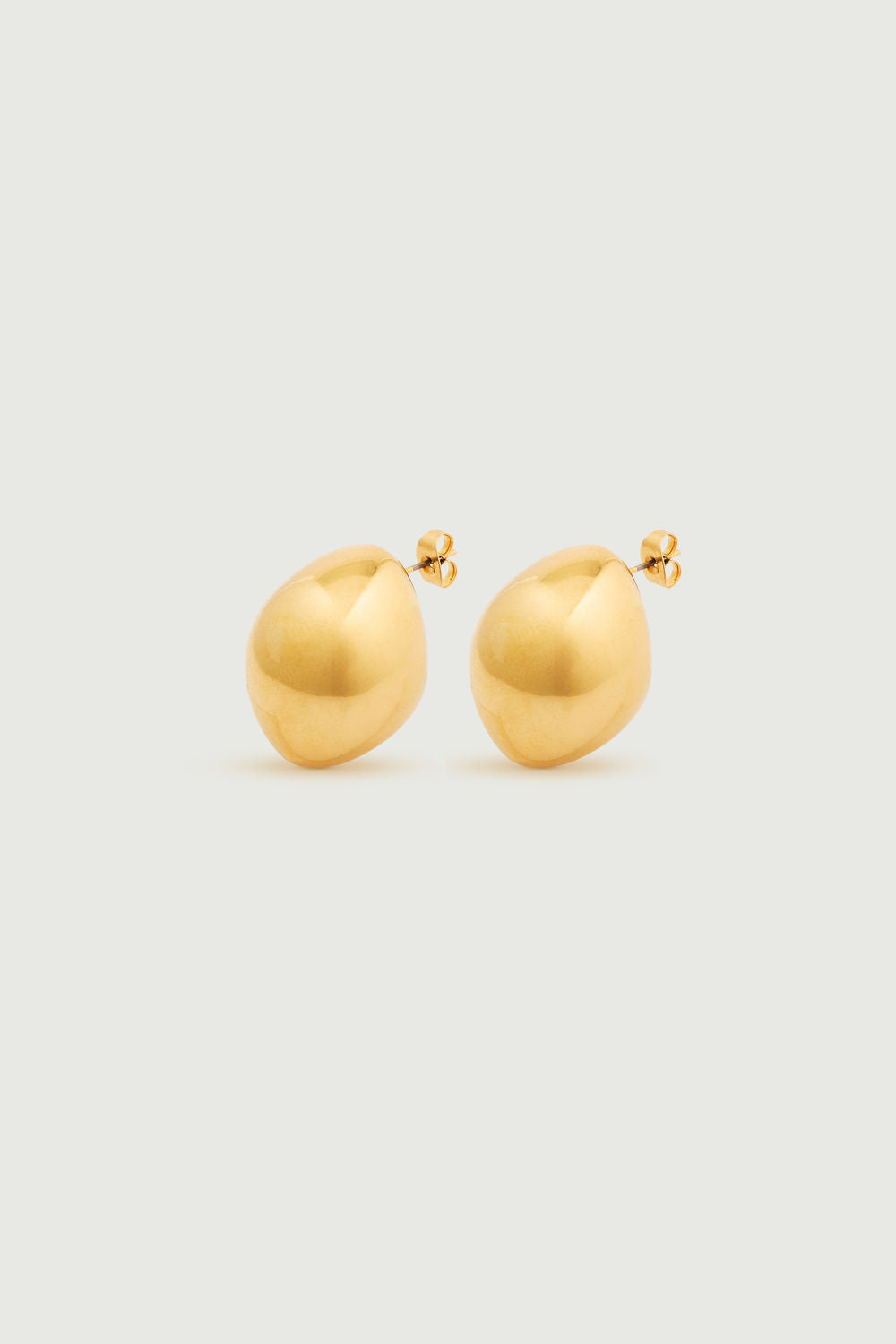 Boucles d'oreilles - Gold - Ligne Plate - Femme