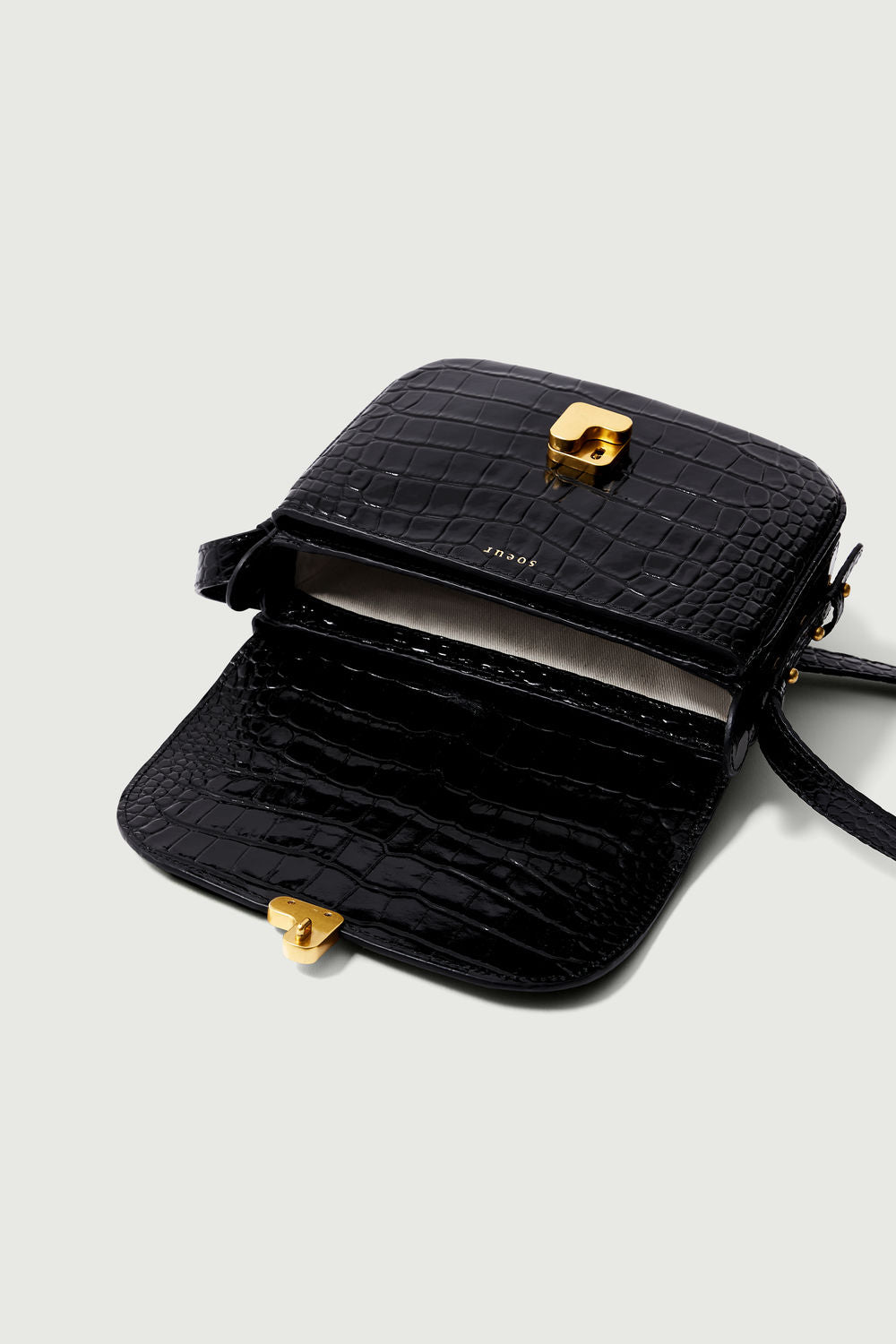 Sac Bellissima Mini - Noir - Cuir - Femme vue 4